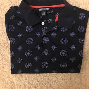 🔥Mens MED Lands End Polo Shirt 🔥